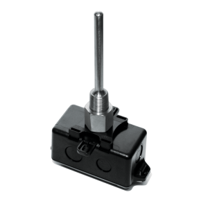 10,000 Ohm Thermistor (Type III), Immersion, Machined Well, 4", Plastic Enclosure