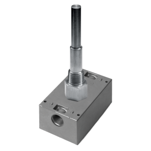 20,000 Ohm Thermistor, Immersion, Machined Well, 6", NEMA 3R Enclosure