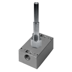 10,000 Ohm Thermistor (Type II), Immersion, Machined Well, 6", NEMA 3R Enclosure