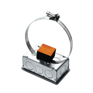 20,000 Ohm Thermistor, Strap On, Galvanized Enclosure