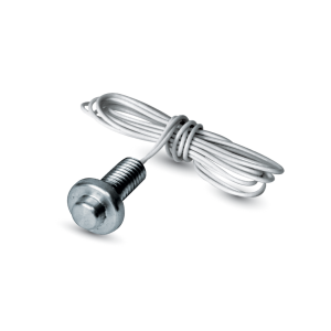 1,000 Ohm (Two Wires) RTD, Flush Mount Button, Stainless Steel