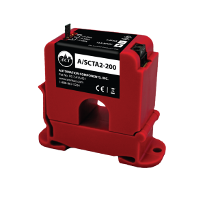 Analog Current Sensor, 4-20mA, DIN Rail, Split Core, 0-100, 0-150, 0-200 Amp (Default)