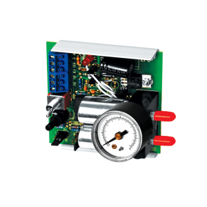 Analog Input (0-5VDC), Pressure Output (0-10PSI), Single Valve, 0.007" Bleed Orifice, Gauge, (0-10V, 0-15V 0-20mA), (0-15PSI, 0-20PSI)