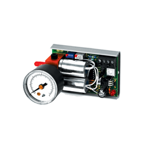 Analog Input (0-5VDC), Pressure Output (0-15PSI), Single Valve, 0.010" Bleed Orifice, Gauge, (0-10V, 0-15V, 0-20mA Selectable)
