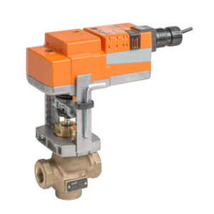 G220S-K+LVX120-3 Globe Valve,0.75",2 Way,7.5 Cv,w/ Non-Spring,120V,Floating Point