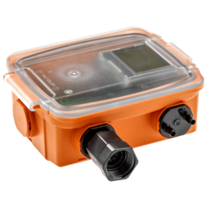 22ADP-58QL Differential Pressure Sensor (Air), 0-1"WC, active, DC0-10V, DC0-5V, 4-20mA, LCD