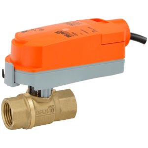 Z2075QS-K+CQB24-SR-L ZoneTight™,0.75",2 Way,9.8 Cv,Sweat,w/ Non-Spring,24V,Modulating