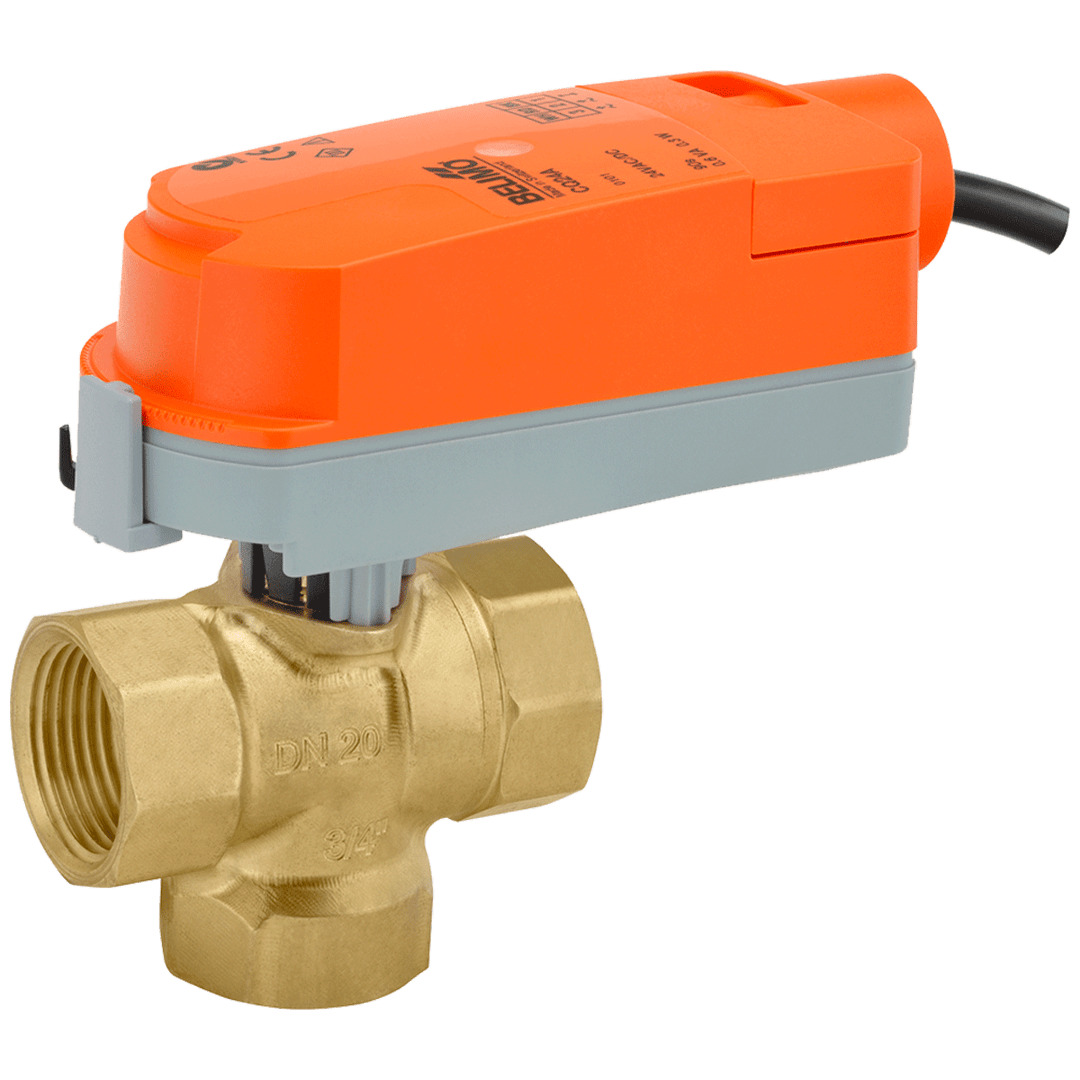 CQBUP3 valves actuators, Non failsafe, AC100...240V, On/Off, Floating