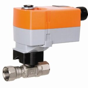 B215HT073+TFRB24-3 HTCCV,0.5",2 Way,0.73Cv,w/ Spring Return,24V,Floating