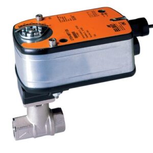 B210+LF24-S US CCV,0.5",2 Way,1.2Cv,w/ Spring Return,24V,On/Off,SW