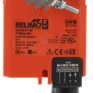 B313B+TFRB24-SR CCV,0.5",3 Way,4.7Cv,w/ Spring Return,24V,Modulating