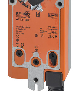 AFB24-SR-X1 Mounting Flange+Brass+6mm