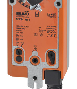 AFX24-MFT-X1 Valve Actuator,Spring Return,24V,MFT