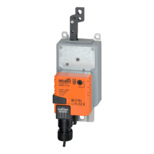 LHB24-3-T-100 Damper Actuator, 34 lbf [150 N], Non fail-safe, AC/DC24V, On/Off, Floating point, te