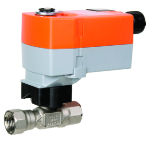 B215HT073+TFRB120 HTCCV,0.5",2 Way,0.73Cv,w/ Spring Return,100-240V,On/Off