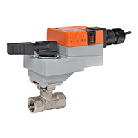 B222+LRX24-SR CCV,1",2 Way,7.4Cv,w/ Non-Spring,24V,Modulating