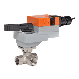 B323+LRX24-3 CCV,1",3 Way,10Cv,w/ Non-Spring,24V,Floating