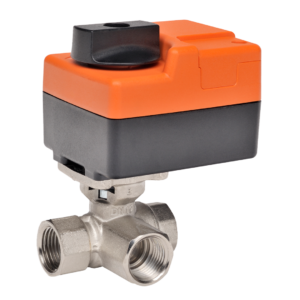 B318B+TR24-3-T US CCV,0.75",3 Way,7.4Cv,w/ Non-Spring,24V,Floating