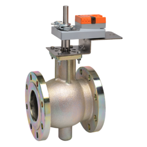 B6400VB-350+GMB24-3-X1 VBall Valve,4" ,2 Way,350Cv,w/ Non-Spring,24V,Floating