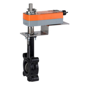 F650HD+AFX24-MFT-X1 Butterfly Valve,2",2 Way,115Cv,w/ Spring Return,24V,MFT