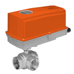 B330+AFRXUP-S CCV,1.25",3 Way,19Cv,w/ Spring Return,24 -240V,On/Off,SW