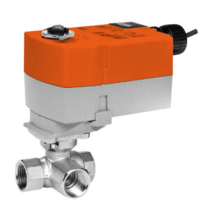 B315+TFRX24-3-S CCV,0.5",3 Way,10Cv,w/ Spring Return,24V,Floating,SW