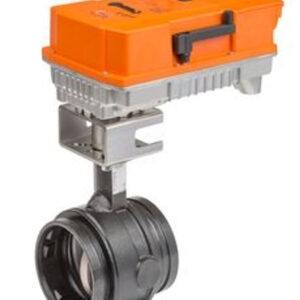 F6100VIC+PRBUP-3-T Butterfly Valve,4",2 Way,820Cv,w/ Non-Spring,24 -240V,On/Off