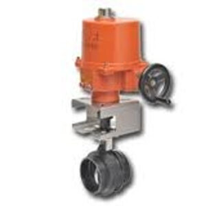 F665VIC+GRCX24-3-T N4 Butterfly Valve,2.5",2 Way,260Cv,w/ Non-Spring,24V,Floating,NEMA 4