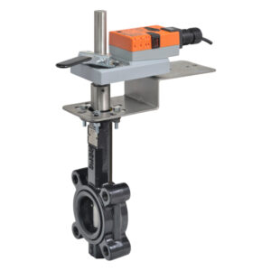 F665HD+AMX24-MFT-X1 Butterfly Valve,2.5",2 Way,196Cv,w/ Non-Spring,24V,MFT