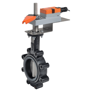 F6100-300SHP+GMX24-MFT-X1 Butterfly Valve,4",2 Way,435Cv,w/ Non-Spring,24V,MFT