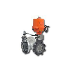 F7250-150SHP+SY4-24 Butterfly Valve,10",3 Way,3517Cv,w/ Non-Spring,24V,On/Off,SW,NEMA 4XH