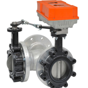 F7250L+PRBUP-3-T-250 Butterfly Valve,10",3 Way,5340Cv,w/Non-Spring,24 -240V,On/Off