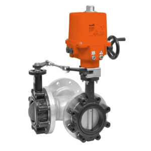 F7450HD+SY8-230MFT Butterfly Valve,18",3 Way,21705Cv,w/ Non-Spring,230V,MFT,SW,NEMA 4XH