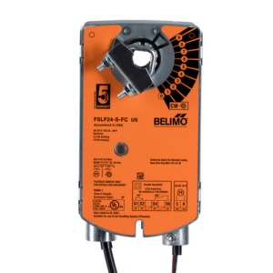 FSLF24-S-FC US Fire & Smoke Actuator, 30 in-lbs [3.5 Nm] from 32°F to 350°F [0°C to 177°C], Spring r