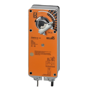 FSNF230 US Fire & Smoke Actuator, 70in-lbs from 32°F-350°F [0°C-177°C], Spring rtn, AC230V, On/Off
