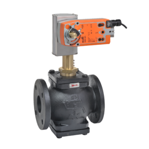 G680LCS+AFBUP-X1 Globe Valve,3",2 Way,90Cv,w/ Spring Return,24 -240V,On/Off