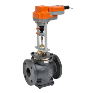 G665C-250+AVKB24-3 Globe Valve,2.5",2 Way,65Cv,w/ Electronic Fail-Safe,24V,Floating