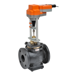 G6100C-250+EVB24-MFT Globe Valve,4",2 Way,170Cv,w/ Non-Spring,24V,MFT