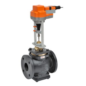 G680LCS+EVB24-3 Globe Valve,3",2 Way,90Cv,w/ Non-Spring,24V,Floating