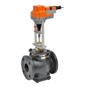 G665C+EVX24-MFT Globe Valve,2.5",2 Way,65Cv,w/ Non-Spring,24V,MFT