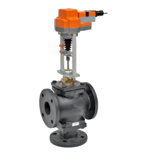 G780DS+EVB24-3 Globe Valve,3",3 Way,85Cv,w/ Non-Spring,24V,Floating