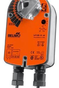 B312+LF120 US CCV,0.5",3 Way,3Cv,w/ Spring Return,120V,On/Off