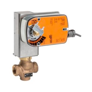 G232S-M+LF24-MFT US Globe Valve,1.25",2 Way,20 Cv,w/ Spring Return,24V,MFT