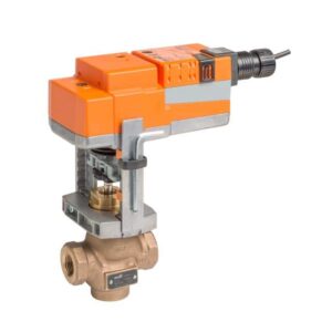G220S-J+LVX24-3 Globe Valve,0.75",2 Way,5.5 Cv,w/ Non-Spring,24V,Floating