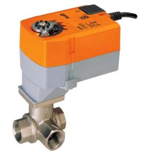 B317B+TFRB120 CCV,0.75",3 Way,4.7Cv,w/ Spring Return,100-240V,On/Off
