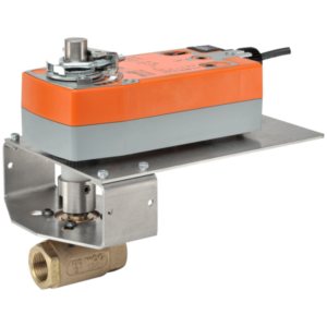 B220VS+NFBUP-X1 Ball Valve,0.75" ,2 Way,51Cv,w/ Spring Return,24 -240V,On/Off