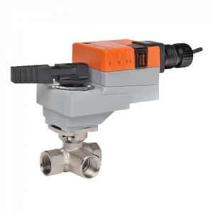 B313+LRX24-3 CCV,0.5",3 Way,4.7Cv,w/ Non-Spring,24V,Floating