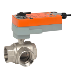 B350+AFRX24 CCV,2",3 Way,57Cv,w/ Spring Return,24V,On/Off