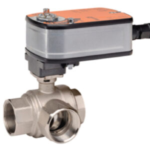 B317B+LF24-3 US CCV,0.75",3 Way,4.7Cv,w/ Spring Return,24V,Floating