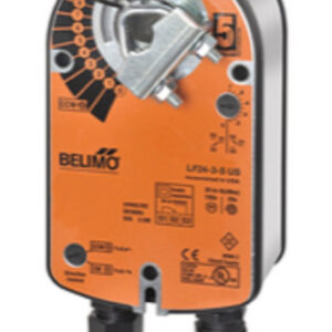 LF24-3-S US Damper Actuator, 35 in-lbs [4 Nm], Spring return, AC/DC24V, On/Off, Floating point, 1